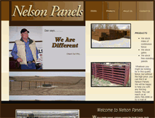 Tablet Screenshot of nelsonpanels.com